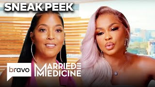 SNEAK PEEK: Toya PRESSES Phaedra On Her Shady Secretive Ways | Married to Medicine (S11 E4) | Bravo