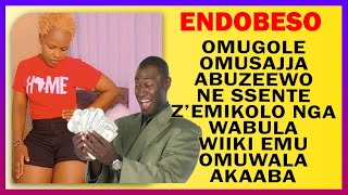 ENDOBESO: Omugole Omusajja Abuzeewo Ne Ssente Z’emikolo Nga Wabula Wiiki Emu Omuwala Akaaba