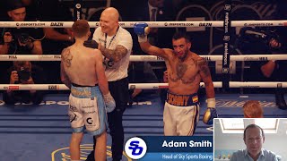 'SONNI MARTINEZ ROBBED' - Adam Smith - 'Take CAMPBELL HATTON TO QUIETER SHOWS'