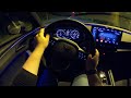 cupra leon st 1.5 etsi 2023 pov night drive 4k