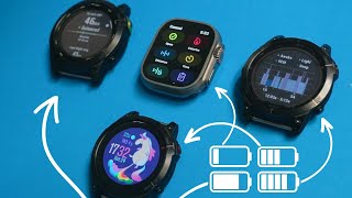 Apple Watch Ultra vs Garmin fenix 7, Epix, and Enduro 2!