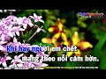 lời kẻ Đăng trình karaoke tone nam nhạc sống phối mới dễ hát nhật nguyễn