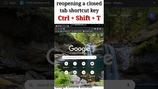 Chrome open recent close tab shortcut key  | Browser tab shortcut key | computer update gyan