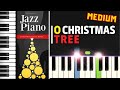 O Christmas Tree I Jazz Piano Christmas Sheet Music I TUTORIAL I Medium Book I SLOW