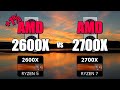 2600X vs 2700X - 2060S. CSGO, Fortnite, PUBG, GTAV, Overwatch.