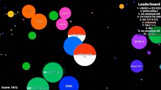 Agar.io - Indonesia // Solo Gameplay // Juara 1 broo!!!