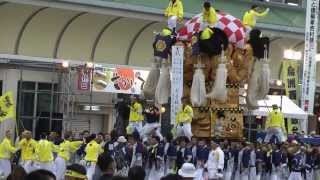 平成25年 香川県坂出市 第48回さかいで大橋まつり太鼓台競演4 鳥若太鼓台　2013年