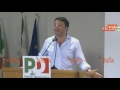 renzi alla direzione pd qualcuno di voi vuole chiudere la basilicata io no