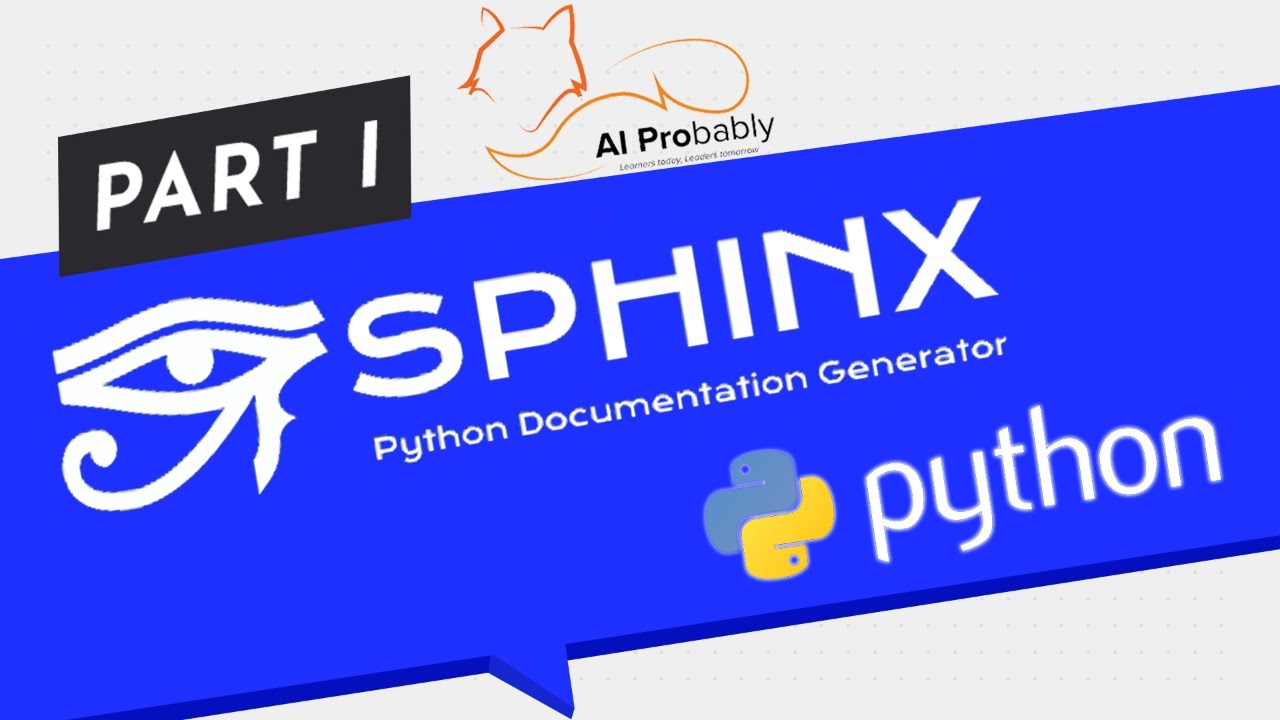 Python Sphinx Documentation Generator Complete Tutorial Part-1 - YouTube