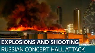 Dozens dead and wounded in mass shooting at Moscow concert hall | ITV News