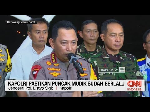 Kapolri Pastikan Puncak Mudik Sudah Berlalu - YouTube