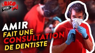 Amir fait une consultation de dentiste en direct dans le #RicoShow sur #NRJ