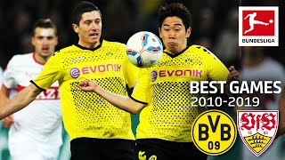 Borussia Dortmund vs. VfB Stuttgart  4-4 | The Best Games Of The Decade 2010-2019