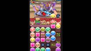 【パズドラ】チャレンジダンジョン！21 LV10 覚醒レイラン