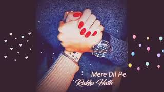 Mujhe Ishq Sikha Karke 💜💜.....Whatsapp status Romantic 💜 song... | Dream Stall.....