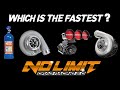 FASTEST POWER ADDER! NITROUS vs TURBO vs PROCHARGER vs BLOWN! (NO LIMIT DRAG RACING 2.0)