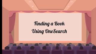 Finding a Book Using One Search