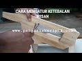 CARA MENGATUR KETEBALAN IRISAN