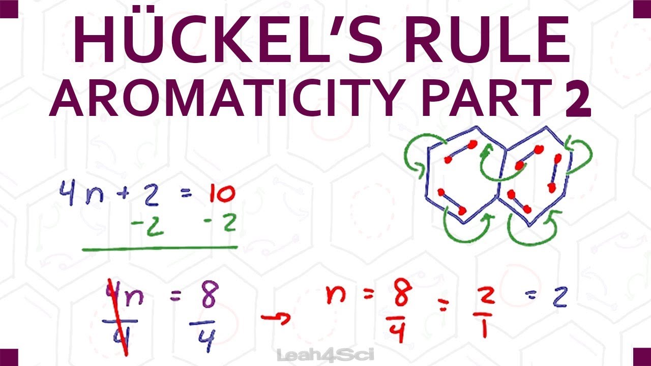 Huckel’s Rule For Aromaticity + Time-saving Shortcut - YouTube