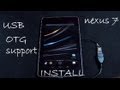 How to Enable USB OTG On Nexus 7