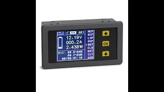 Ming He Drok Battery Monitor Multi-functional Meter Relay Add On