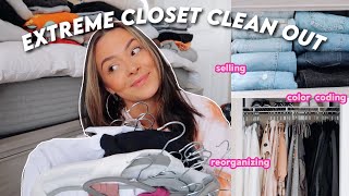EXTREME CLOSET CLEAN OUT AND REORGANIZATION 2021