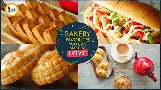 Bakery Favorites you can make at home by Food Fusion