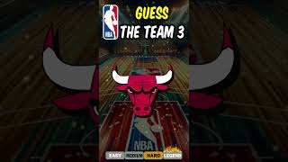 🏀🇺🇸 Do YOU know ALL NBA Teams 3? #nba #basketball #trivia