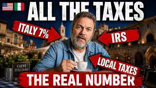 Retiring in Italy on a US Pension — Everything You'll Actually Pay in Tax