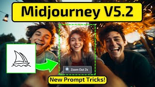 Midjourney V5.2: 最高のプロンプト ヒント (テキストの追加、ビデオの作成、ズームアウトなど!)