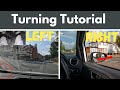 How To Turn LEFT and RIGHT PROPERLY: Tips and Tricks for better turning including reference points