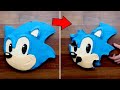 How To Make Sonic The Hedgehog Pull Apart Cupcakes