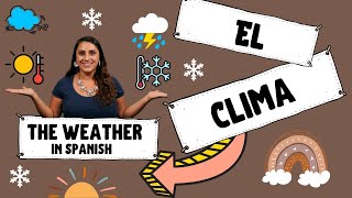 Learn Spanish weather vocabulary, Basic Spanish with Teacher Catalina