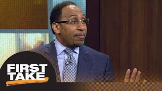 Stephen A. Smith: Kevin Durant vs. Anthony Davis is ‘must-see television’ | First Take | ESPN