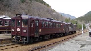 終点間藤駅に向かって出発して行きました