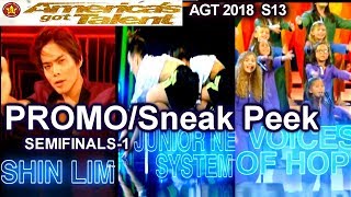 PROMO/Sneak Peek PERFORMERS Semifinals 1 Ketterer Zurcaroh America's Got Talent 2018 Semifinal Promo