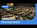 Proposal to cap political donations + Draft UN resolution on Palestinian sovereignty | ABC NEWS