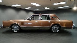 1983 Lincoln Continental Mark VI Stock # 844-DET