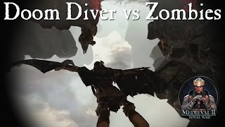 Goblin Doom Divers vs 5000 Zombies - Call of Warhammer  - Medieval 2 Total War