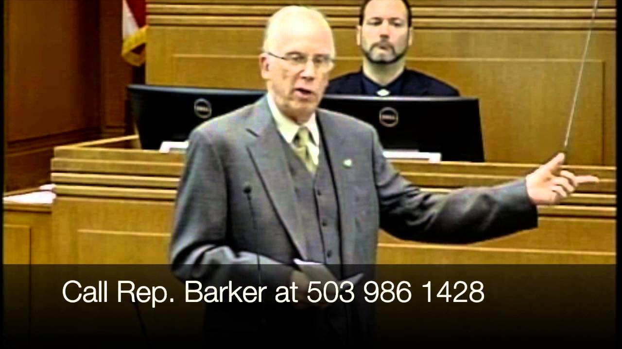 Jeff Barker Calls Burns Protesters "Crackpots" - YouTube