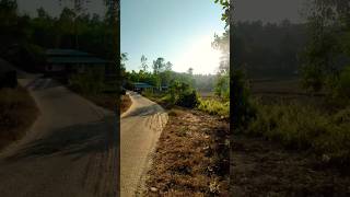 পাহাড়ি এলাকায় সন্ধ্যার ঠিক আগ মুহূর্তে আমরা | Bike tour thanchi | #t2_expression #motovlog #থানচি