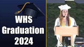 Molly MacDonald's Class President Address - 2024 WHS Graduation