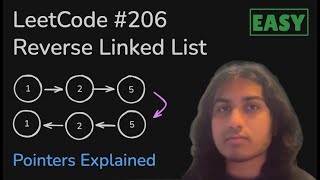 Reverse Linked List - Pointers Explained | LeetCode 206 Python [Easy]