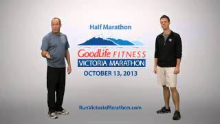 GoodLife Fitness Victoria Marathon 2013 - Head In the Right Direction!