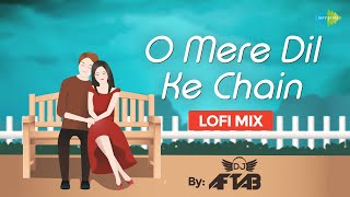 O Mere Dil Ke Chain Lofi Chill Mix |DJ Aftab | Kishore Kumar |Bollywood LoFi Songs|Slowed and Reverb