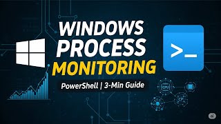 Windows Process Monitoring with PowerShell | 3-Min Guide
