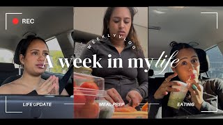 Weekly Vlog: life update, aunty duties, matcha, meal prep, yo chi