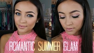 Romantic Summer Glam Makeup Tutorial | Stephanie Ledda