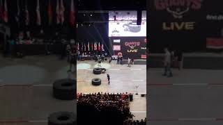 Thor falls in Europe strongest man 2019