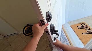 Kwikset Montara Front Door Lock Handle and Deadbolt Set Complete Installation Guide